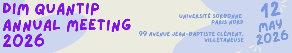 DIM QuanTiP Annual Meeting 2026>